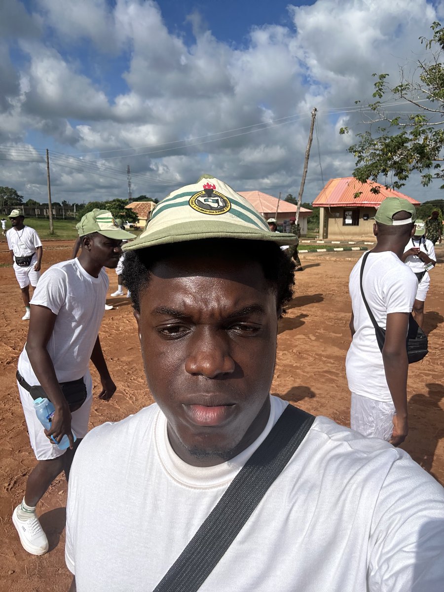 J3shuaF's tweet photo. Day 4 of serving my fatherland 
Happy birthday to me……🎊❤️‍🔥 
#nysc https://t.co/foHe1lCLld