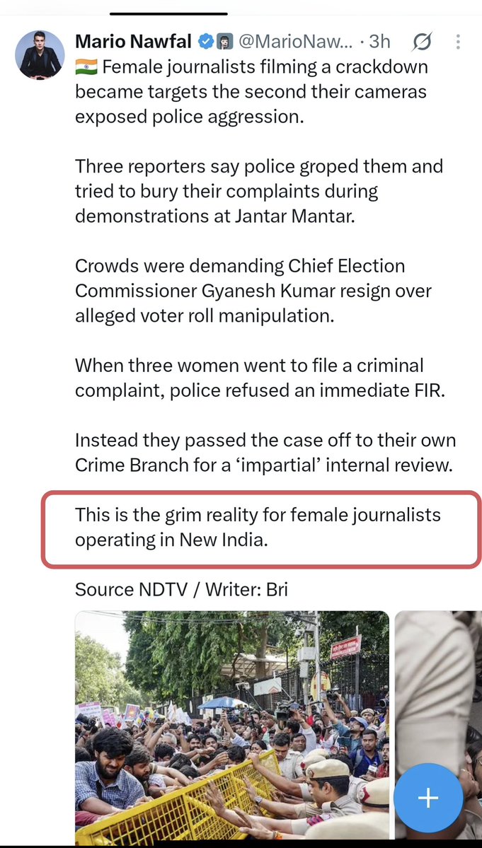 Starboy2079's tweet photo. Mario Nawfal is one of the most expensive social media influencer in the world 

If someone has paid him to post on fabricated harassment' story by a fake journalist 

Then you can imagine how big forces are behind CJP and how much money is being spent on fake propaganda https://t.co/uHDHpKD0Mw