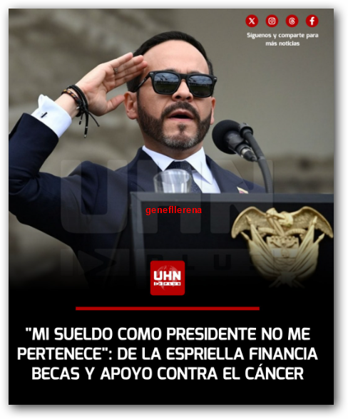 gene_llerena's tweet photo. El S.E. presidente de COLOMBIA @ABDELAESPRIELLA 
-q califican de "ultra derechista"- acaba de donar su segundo sueldo completo, para becas/cáncer y me pregunto:
* ¿Cuantos sueldos donó al pueblo @boric, PIÑERA II & II, @mbachelet I & II?
* ¿Cuantos millones de pesos mensuales les cuesta al pueblo de Chile "mantener" en una pensión vitalicia a todos estos "ex presidentes" socialistas?
* ¿Hasta cuando se les mantiene una vida de "reyezuelos", pagándoles millones en "asesores", "oficinas", "movilización"?¿de q por Dios? 
* y seguimos votando por los carajos q les aprueban este régimen de beneficios?
