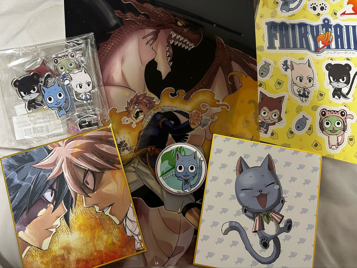R__Adomin's tweet photo. フェアリーテイルの展示会が凄すぎた😭

グッズもそうだけどその後のショッピングも色々買えたからよかった😏

迷子にはよくなります← https://t.co/Rjw2UL4IiT