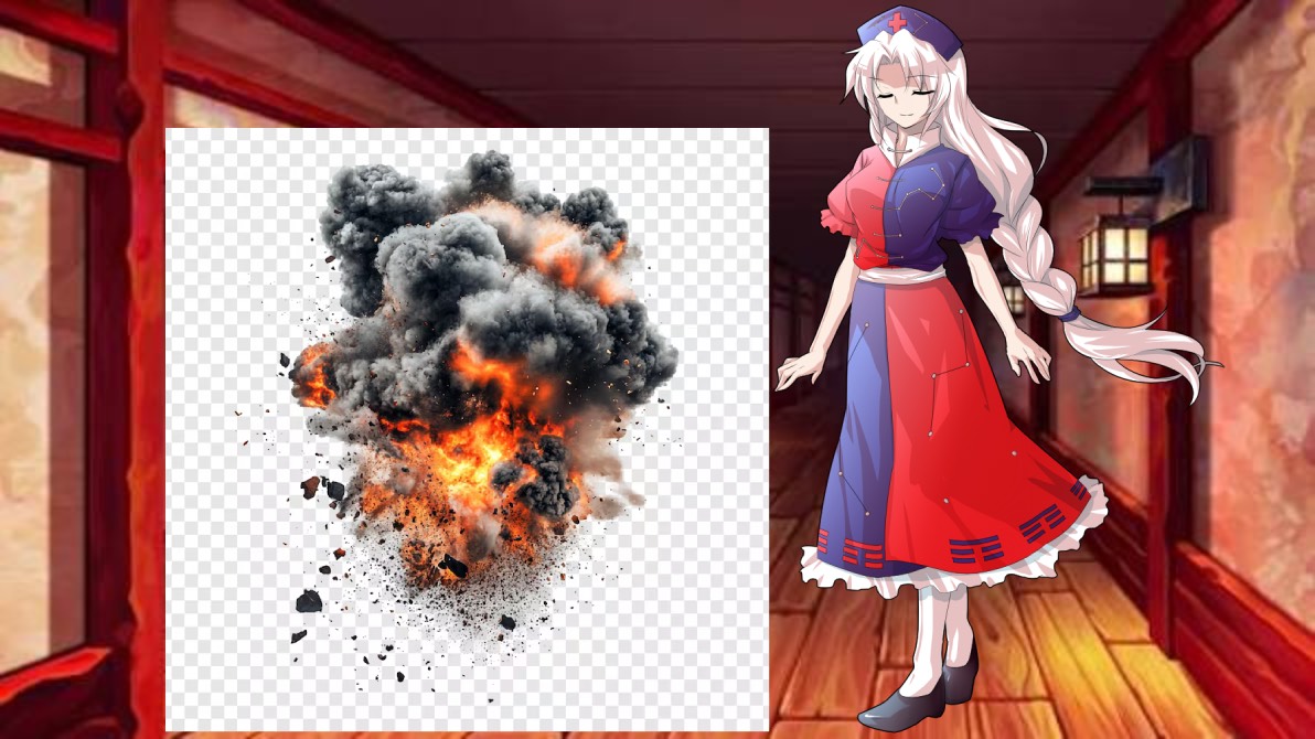 SageOfEientei's tweet photo. Mistakes have been made.

(And now: The Sad and Tragic Death of Eirin in 4 Images) https://t.co/HlxlmvujaG