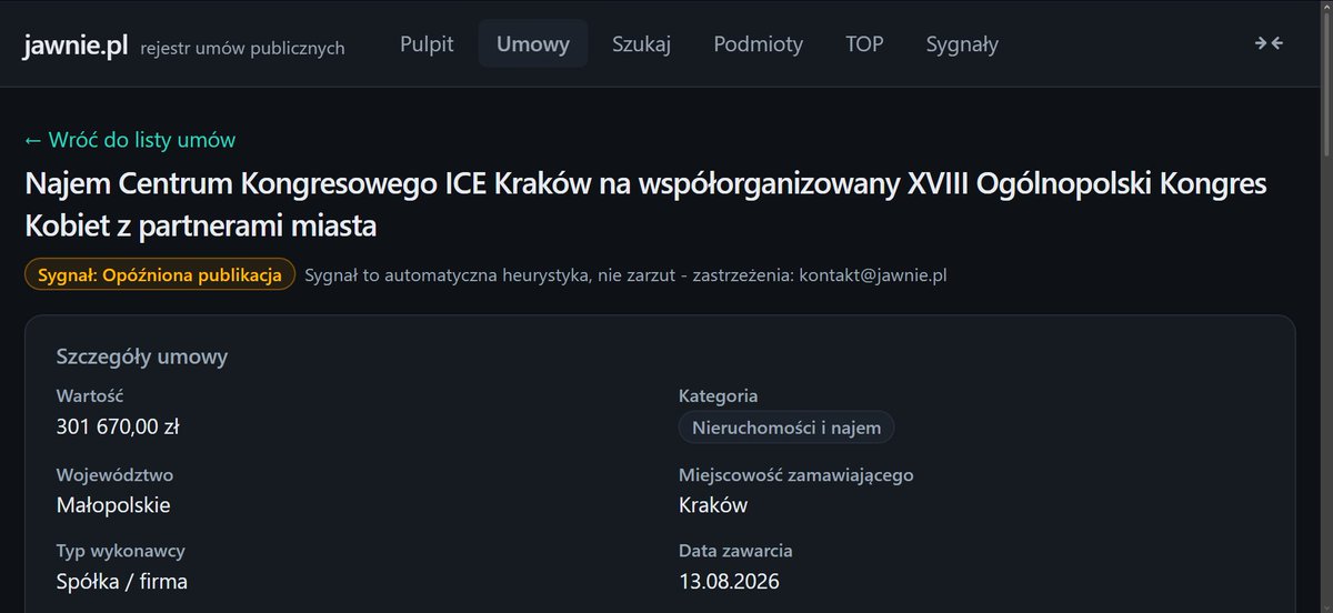 Janusz_Ch_'s tweet photo. Kongres Kobiet, na którym lansowała się kandydatka na Prezydenta Krakowa, Monika Piątkowska, kosztował 400 000 zł, z czego sam NAJEM CENTRUM KONGRESOWEGO to 301 tysięcy XD
Powodzenia wam życzę w tym Krakowie xD
@cojestnietakzkr https://t.co/Nh3Qfr1NvC