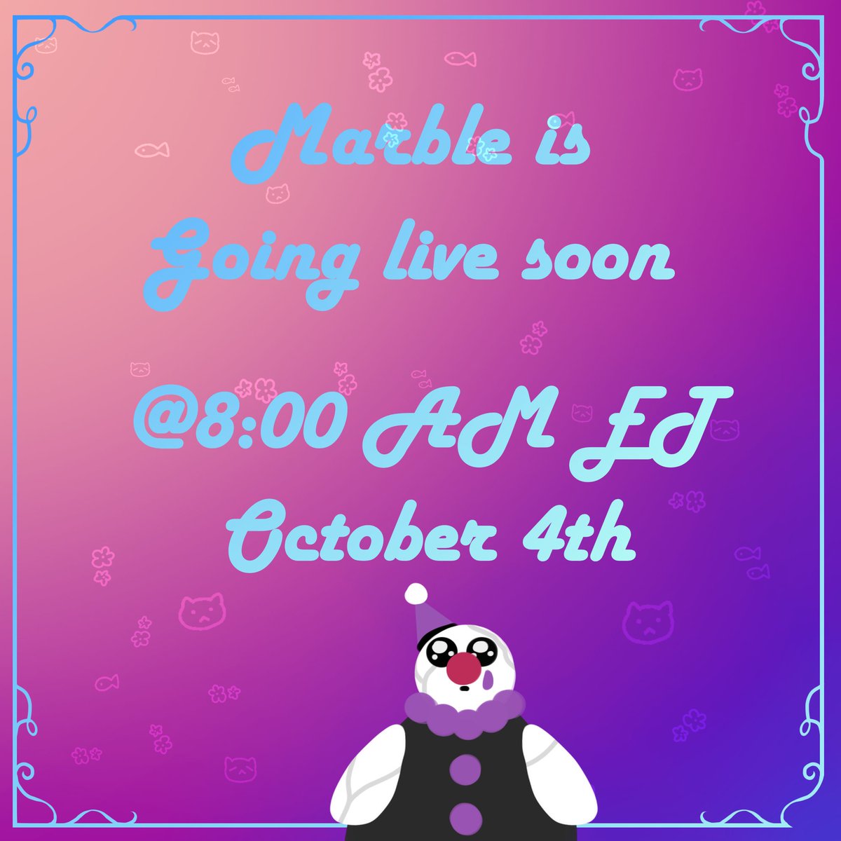 alilpurpleclown's tweet photo. Playing #Wizard101 live on stream 🫡
https://t.co/duPsuIcW2Z
https://t.co/CF7hgHYJSs
#gaming #live #stream #pngtuber #clown #creator #adhd #safespace #hangout #chillvibes #Twitch #YouTube #kingsisle https://t.co/etofa4jocV