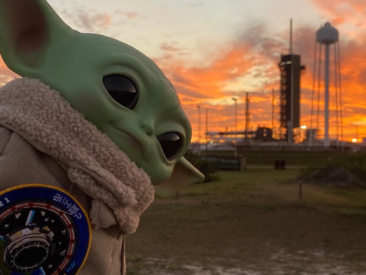 NanoracksSpace's tweet photo. Whenever The #BishopAirlock launches to the iss. We’re ready. #BabyYoda is ready. Are you? https://t.co/r816AareXs