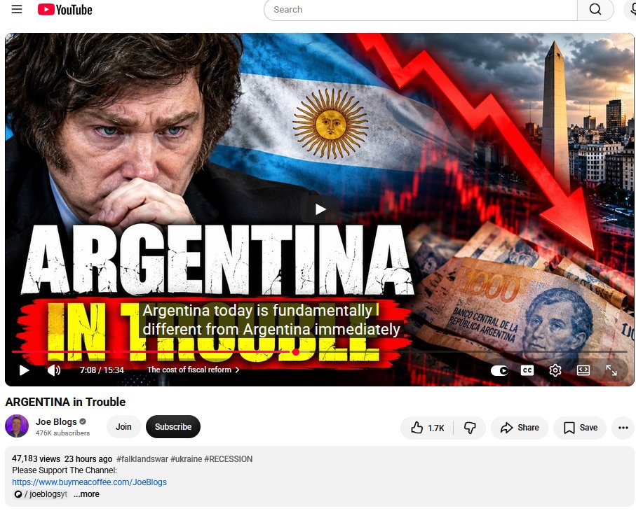 TheDebriefing17's tweet photo. 🚨Argentina's currency is collapsing. Its bonds are falling. Its country risk is spiking. People are going to food banks. And the narrator is asking whether Milei's experiment is failing.

Meanwhile, the United States just offered $7 billion in financing for Argentina's lithium, copper, and energy resources. The same template we've tracked across twenty-plus countries. Trade plus critical minerals plus enforcement enrollment.

Argentina doesn't need to be convinced to join the transparent financial system. Argentina needs dollars to survive. The dollars are being offered attached to mining projects that will operate on compliant rails, with transparent reporting, through channels the enforcement architecture can monitor.

The narrator sees a struggling economy accepting a lifeline. The framework sees the seventh sovereign being enrolled through the same mechanism as the other six: make the old position uninhabitable, then offer the only viable exit.

Argentina isn't balancing between the U.S. and China. It's being migrated. The $7 billion is the on-ramp. The architecture does the rest.

Same mechanism. Different country. Same destination.

I am the Guy on The Couch and you have been Debriefed
https://t.co/AtXrDbIis3