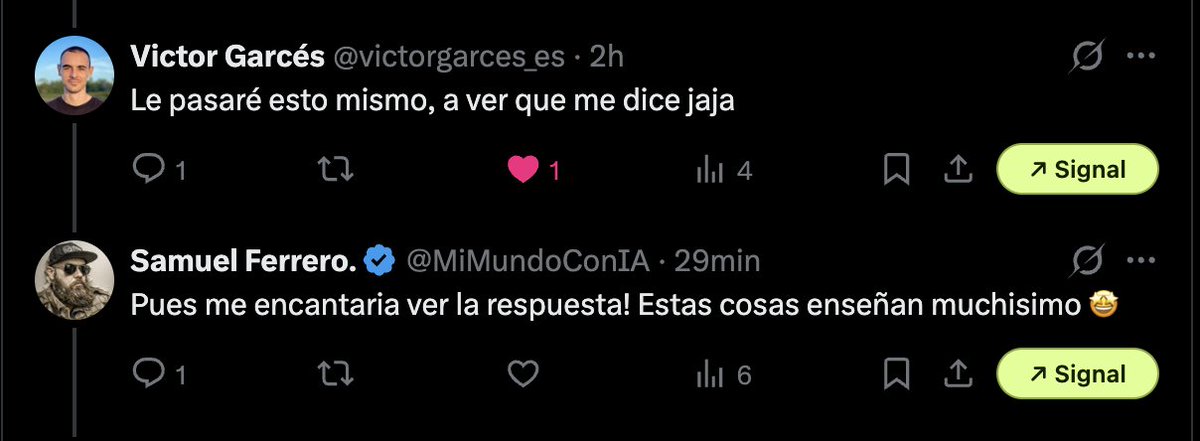 MiMundoConIA's tweet photo. Ayer expliqué en público un fallo de mi pipeline: una tarea se lanzó 87 veces seguidas porque no sabía decir que se había bloqueado.

Menos de 18 h después @victorgarces_es se lo pasó a su departamento y lo convirtió en regla.

Lo que aplicó lo puedes usar tal cual en tus pipelines:

1. Límites duros. Máximo 2 intentos por operación. Si falla dos veces, para.

2. Cada ejecución arranca con un estado: HECHO, SIN NOVEDADES o BLOQUEADO. Si está bloqueado, explica qué intentó, el error literal y qué necesita de ti.

3. Nada se duplica. Antes de crear algo, comprueba si ya existe. Relanzar deja de ser peligroso.

Y lo mejor: Su filtro ha pasado de tener 2 resultados a tener 3. Pasa, falla o no concluyente.

Un dato sin verificar ya no se aprueba ni se rechaza por defecto. Se queda esperando con lo que falta.

Lo más gracioso es que él lo arregló antes que yo 🤣 
Esta semana me toca.
