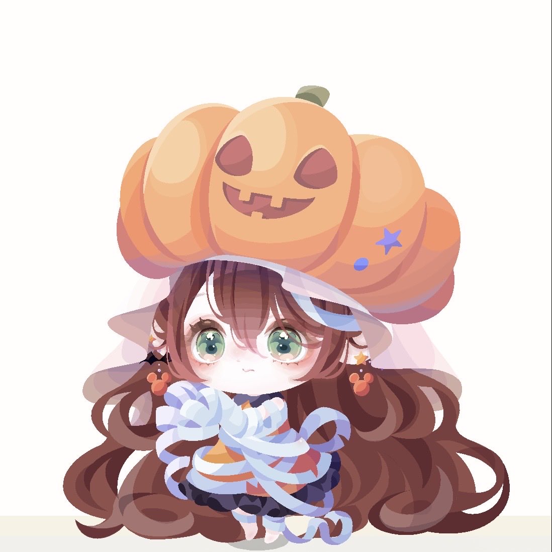 mashirukan's tweet photo. この子はかぼちゃマン🎃 https://t.co/4mpb2LNIjG