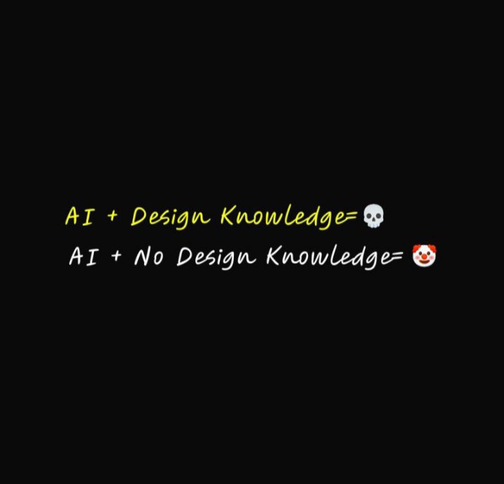 Okwukwe_Obitoro's tweet photo. Having design knowledge makes you a super hero already , what ai does is amplify your abilities , ai by itself doesn't function optimally if there aren't any abilities to amplify.

#BusinessAutomation #ai #tech #gohighlevel #webdesign https://t.co/HPZLfPZUrQ