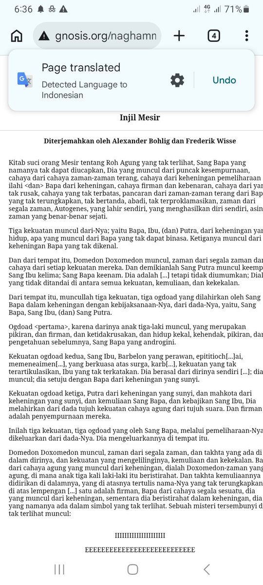 BluePrince7's tweet photo. @_Vic_Zhou_ @aesculapiusw @Forthegrass Sejarah Trinitas itu pertama kali di cetuskan oleh Origen dari Alexandrian. Trinitas adalah Tuhan Bapa, Tuhan Ibu &amp; Tuhan Anak. Belum ada Roh Kudus...

https://t.co/1mNRIxFiKl https://t.co/N5p1AgK22b
