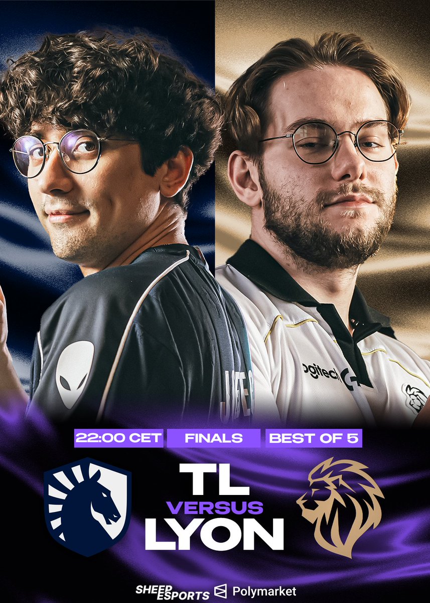 Sheep_Esports's tweet photo. LCS CHAMPION WILL BE CROWNED TODAY! 🏆

🇰🇷 Morgan vs Dhokla 🇺🇸
🇦🇷 Josedeodo vs Inspired 🇵🇱
🇰🇷 Quid vs Saint 🇰🇷
🇺🇸 Yeon vs Berserker 🇰🇷
🇰🇷 CoreJJ vs Isles 🇦🇺

LYON 🇲🇽 are the favorites to win LCS 2026 Summer Grand Final, with a 56% chance according to Polymarket

The match will start 8 hours from the time of this post