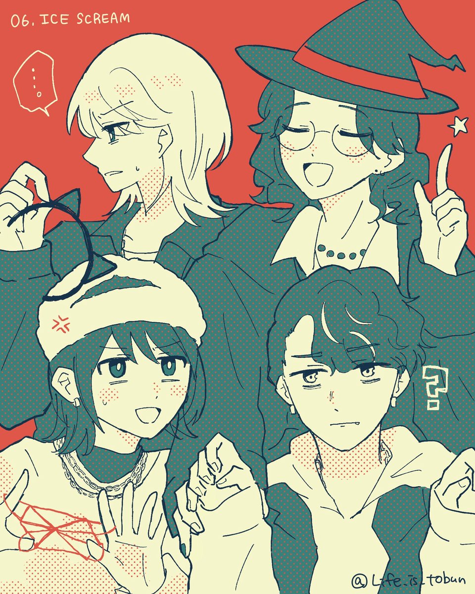 Life_is_tobun's tweet photo. 突然ハロウィンパーティ開催してくれてありがとう
#毎月4日はD4の日 https://t.co/oCIliLSUR9