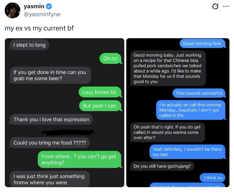Rich_Cooper's tweet photo. Notice she kept her exs chats? https://t.co/YPwwlvEbUl