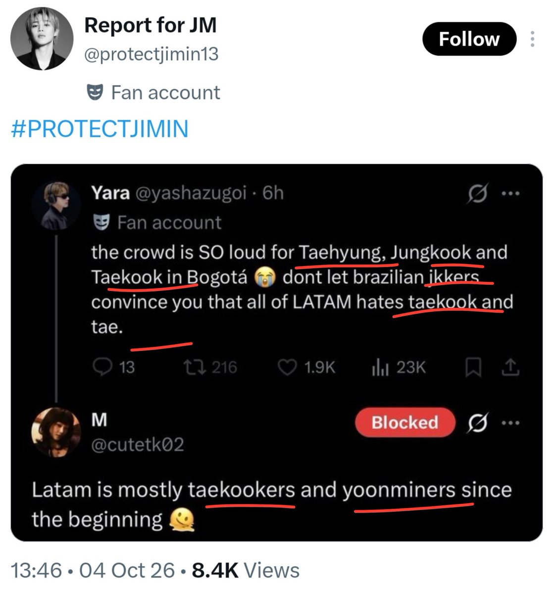 forprettystella's tweet photo. WHAT ARE THEY PROTECTING JIMIN FROM😭😭😭😭😭 https://t.co/dnue88FvNu