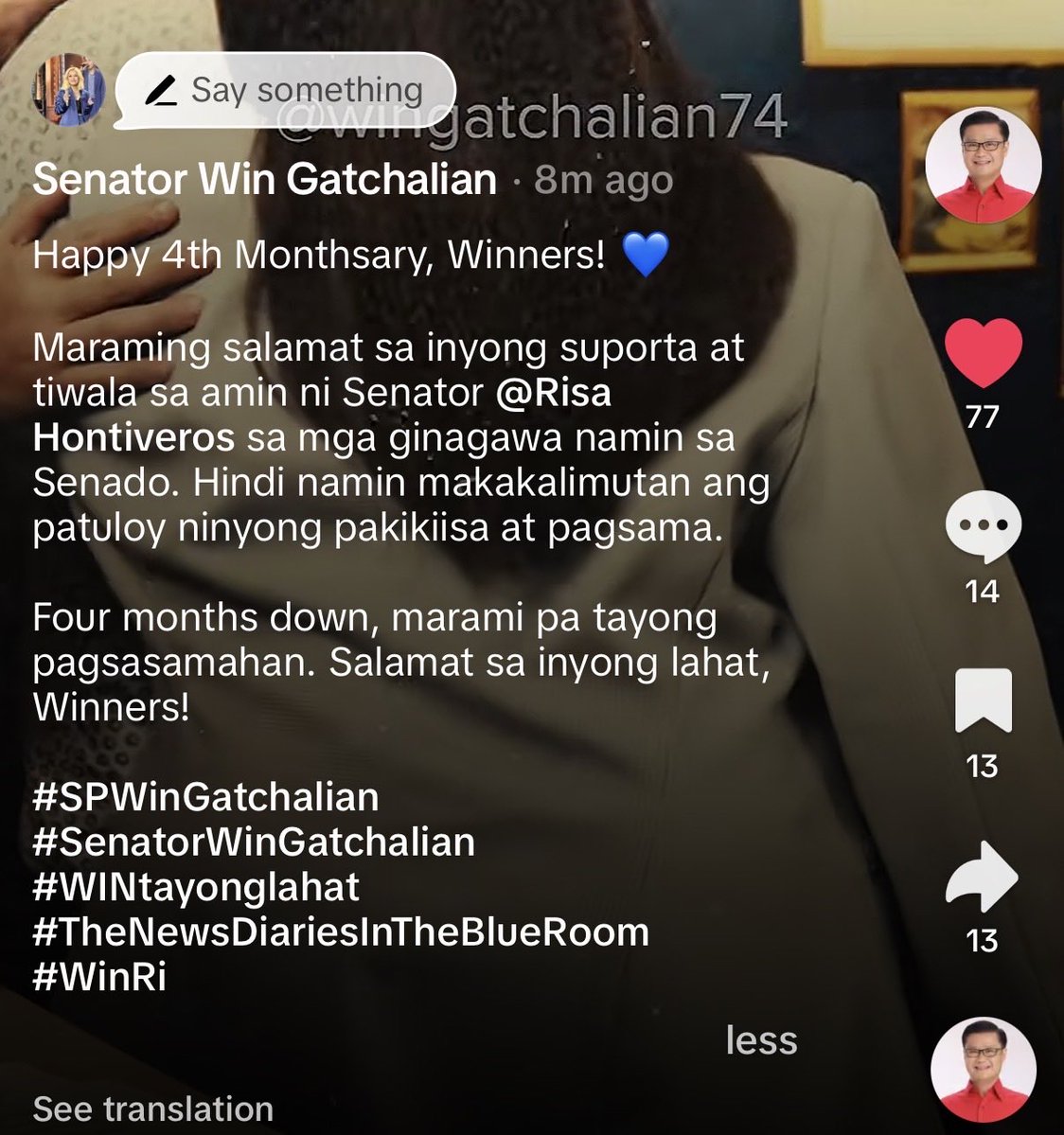 heyltsnotkdg_'s tweet photo. KASAL NA ANG WINRI 😭

WINRI FOURTH MONTHSARY
#iGATCHaRISA https://t.co/pEcTwNDw1T