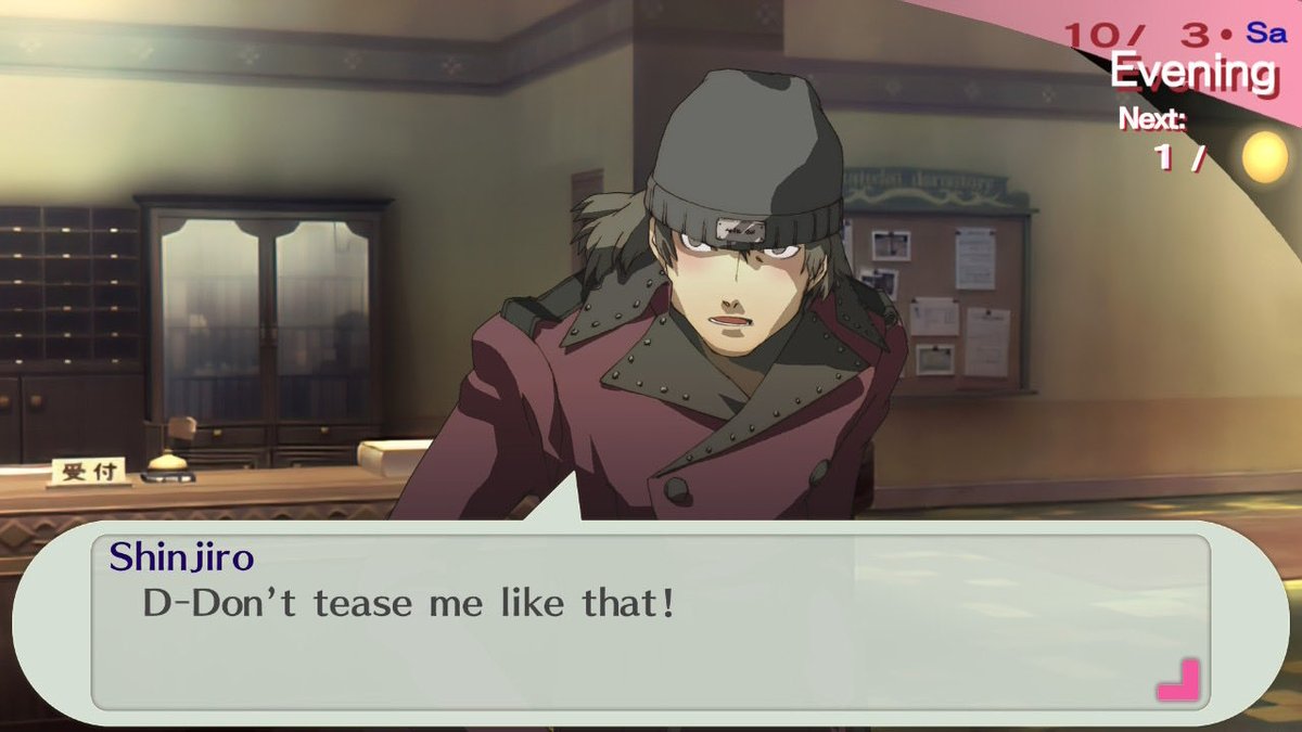 M3l0wkz's tweet photo. happy October 4th to those who celebrate… replayed Shinjiro’s sl for NO reason at all, as one does on oct 4th and…. twinning ❤️❤️ https://t.co/w2w1m0kpFM