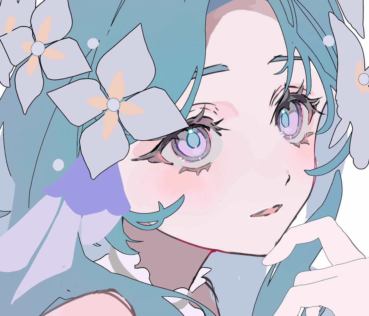 muguet_ill's tweet photo. でこ出しヴォジャちゃん描いてる✨️ https://t.co/Bi7rWgyRkA
