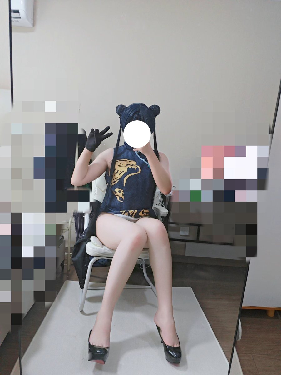 Minan12138's tweet photo. 哼，假期老师都不陪妾身，只能一个人在家自我安慰喵
#男娘 https://t.co/aMlUPrq3w4