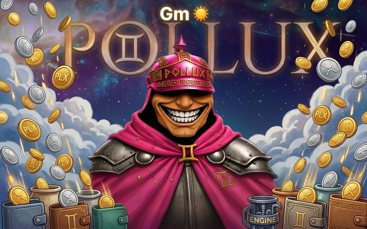 POLLUX_XRPL's tweet photo. Gm Pollux fam ☀️ 
Another day, another hour of payouts hitting wallets 💸 Hold $PLX, let the engine do its thing ⚙️ https://t.co/BcynHHS4kR