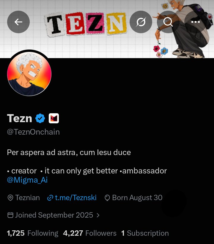 TeznOnchain's tweet photo. happy to announce my partnership with  @Migma_AI as an ambassador

thanks for having me into this wonderful team, expect more contents about them :) https://t.co/YE6uXurU9D