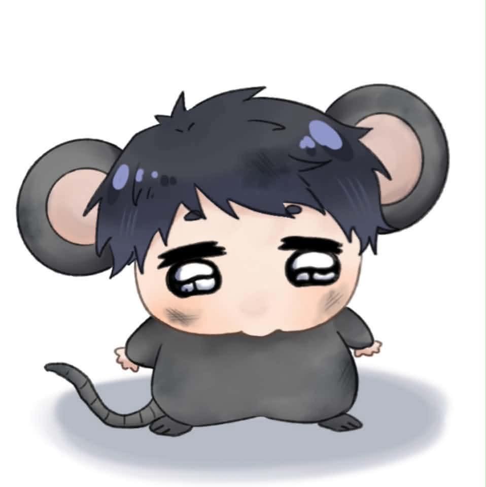 Ks_Renya's tweet photo. ฉันไปลงสีมาแล้ว มอมแมมอ่ะ แม่บอกแล้วใช่มั้ยว่าอย่าไปกลิ้งบนพื้นบ่อย 🫳🧼🐀
#QZGS #fangrui 
#全职高手 #方锐 https://t.co/sxQKv8fgZO