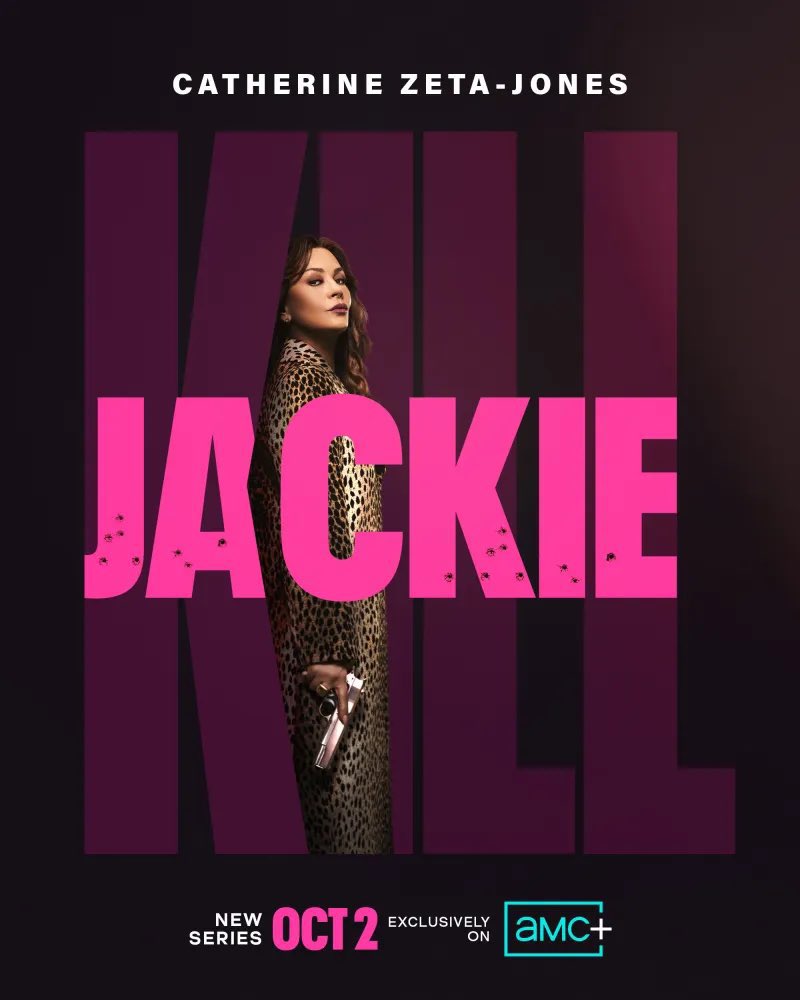 AdamMaina_'s tweet photo. NW — Kill Jackie: Catherine Zeta-Jones plays Jackie Price, an art dealer for 20 years with an ex-drug queenpin past.
It's from the people behind Killing Eve and Gangs of London. #AMWatchList https://t.co/GNHNDnsFH7