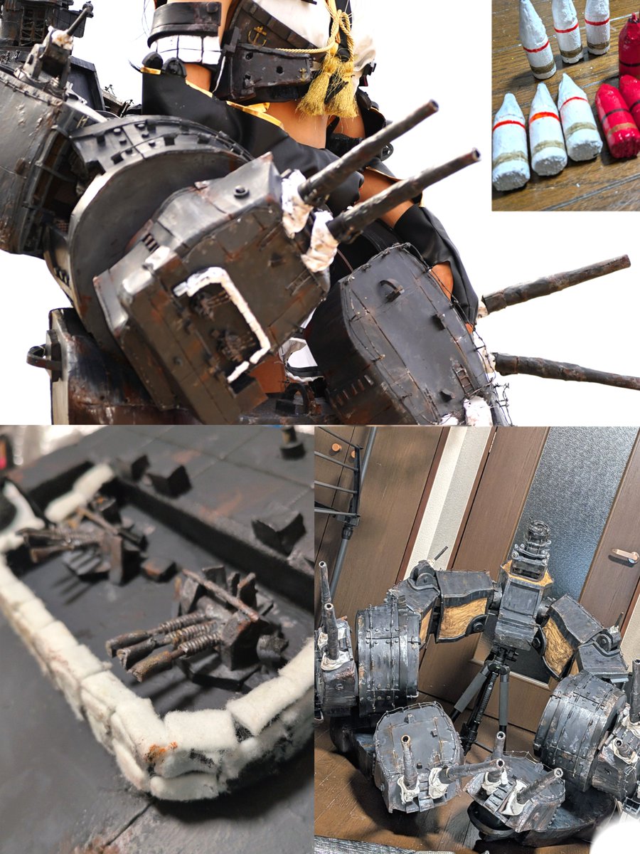 mmcm515's tweet photo. もはや弾薬すら作ってる艦これレイヤーですけど、まじ伸びてくれませんかね？？？？ https://t.co/FptOmGQxj5