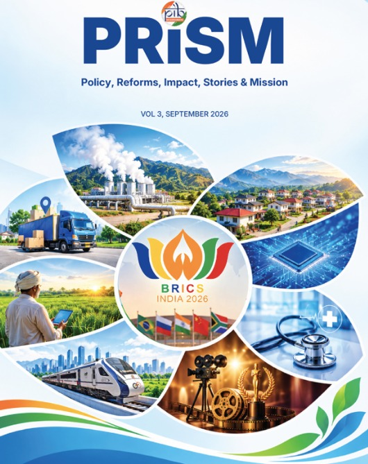 airnewsalerts's tweet photo. 📘 Missed a PIB Backgrounder in September? We’ve got you covered.

PRISM Vol. 3 – September 2026 brings it all together in one place

If you missed an update, want to revisit an important story, or simply glance at September’s PIB backgrounders, this e-book is your one-stop read.

One month. One book. All the major stories.  

📖 Read. Revisit. Stay informed. 
https://t.co/WHmnbmHz26