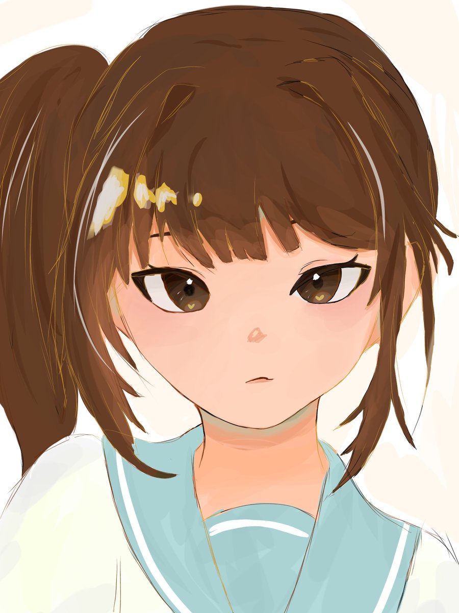 MoMoA0415's tweet photo. 茶髪少女
#絵柄が好みって人にフォローされたい
#秋の創作クラスタフォロー祭り https://t.co/TwFwOLjeVZ