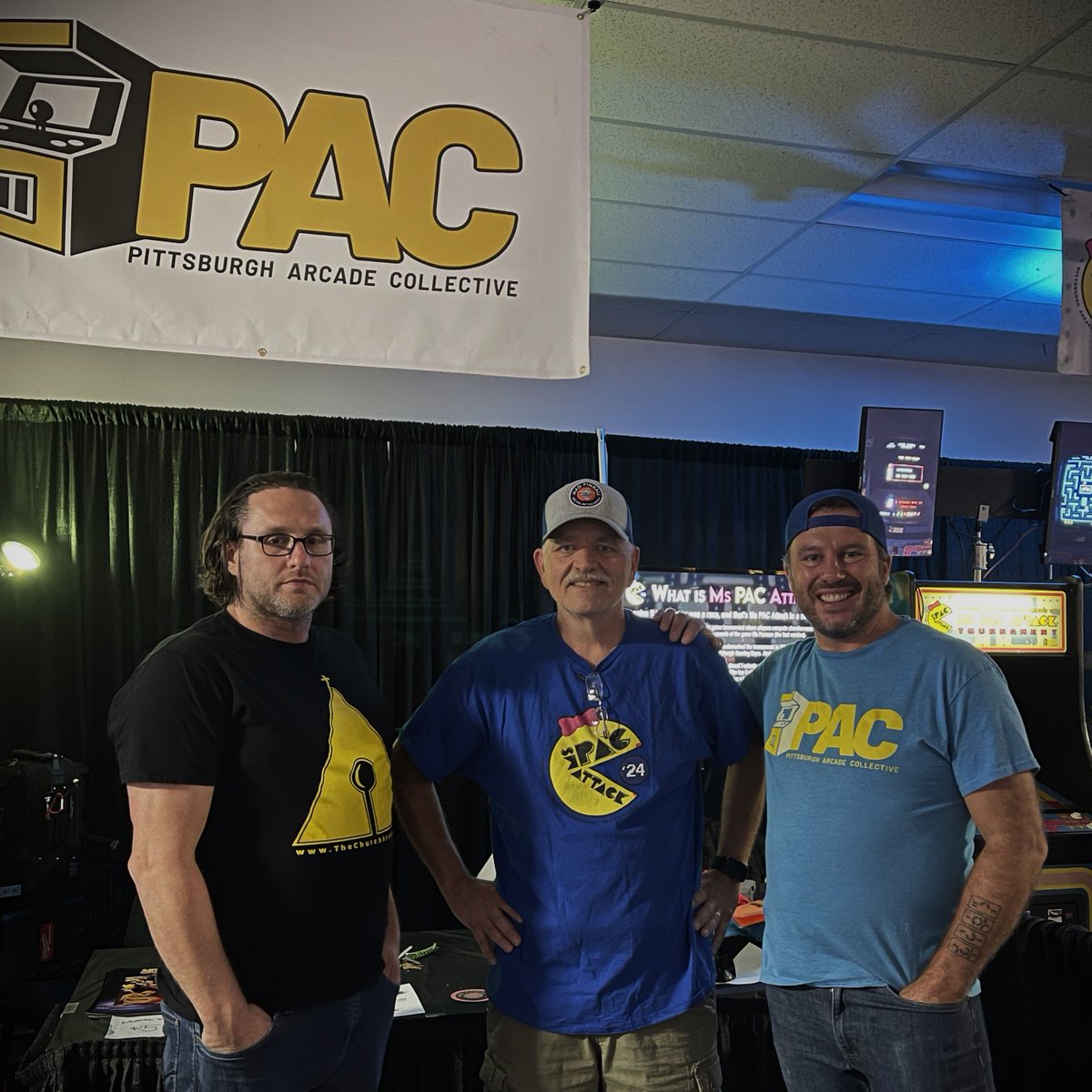 PGX_PghGameExpo's tweet photo. A HUGE thank you to Pittsburgh Arcade Collective and The Church Arcade for helping bring the PGX Arcade to life!
So many arcade and pinball machines, all FREE TO PLAY throughout the Expo!
PAC: https://t.co/tmmT7qbhgS
Church Arcade: https://t.co/4dY5GYZqno
#PGX #ArcadeGaming https://t.co/BglpbXROdw