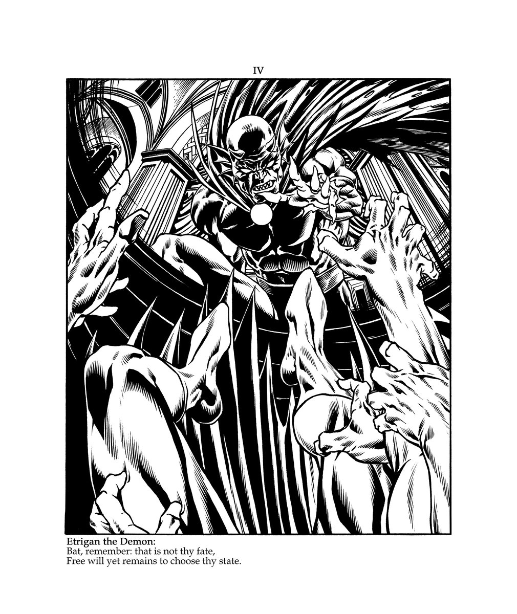 garnabiel's tweet photo. Batman Hell's Guest Batober 04 2026. 

 #batman #batober #batober2026 #batmanhellsguest #hellsguest #etrigan https://t.co/2mEJzMLCEf