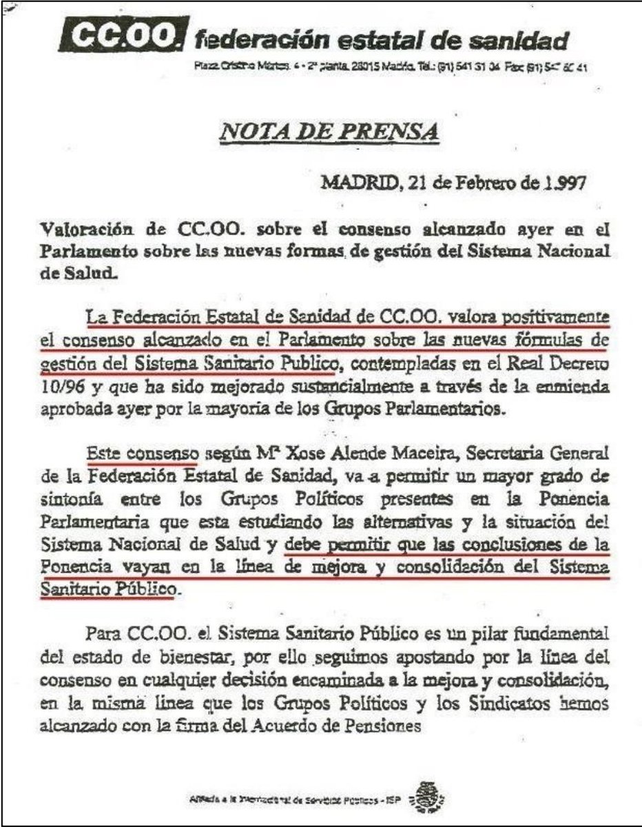 Vidushi_ii's tweet photo. Sabéis quién salía con biquini amarillo en las famosos fotos de Feijóo con Marcial Dorado?
Maria Xosé Alende,destacada sindicalista de CCOO q lideraba la Federación de Sanidad y que en 1.997 sacó un comunicado apoyando la ley q abría las puertas a la privatización de la Sanidad. https://t.co/k0AYNHF5SQ