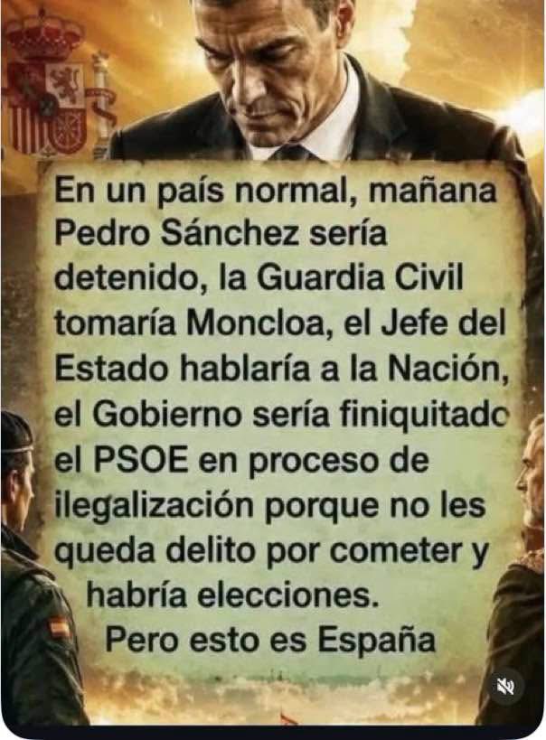 JMArocha1's tweet photo. Ocho años de nuestra historia más reciente tirados a la basura y todo “gracias” a un corrupto, psicópata y narcisista enfermo de odio. 
Estos ocho años han sido un desastre, donde la ruina, el caos y el anarquismo, ya no se esconden. 
¿Qué ha conseguido el psicópata? Una España dividida y enfrentada, más insegura y más cara, donde el okupa y el delincuente son los reyes del Mambo.