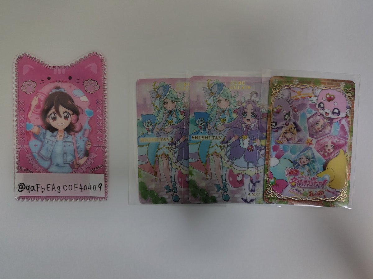 qaFpEAgC0F40409's tweet photo. @mayuki_0330 初めまして、こんばんは。検索からのお声かけ失礼します。

当方画像のもの所持しております。

キッス、ミスティックとお好きなもの2:2でご交換いただくことは可能でしょうか？
当方、キッスを優先で求めているためミスティックが難しければキッスとの1:1でも可能です。ご検討頂けますと幸いです❄ https://t.co/tvfN1Oxwmd
