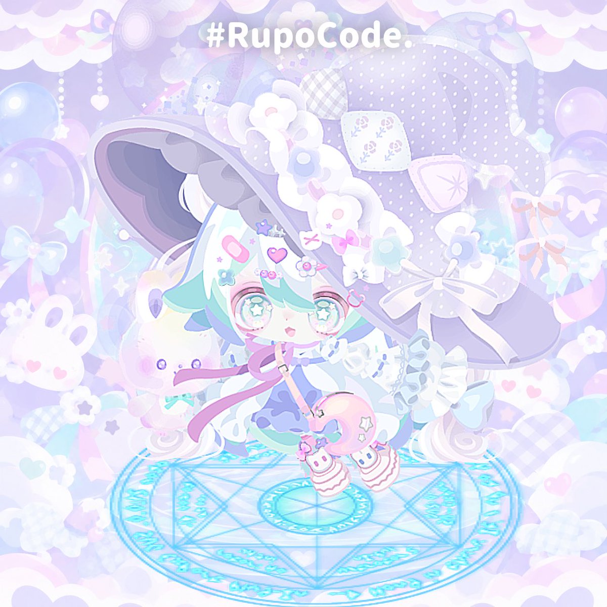 Rupopigg's tweet photo. きらきらうぃっち(  .  ̫ . )っ🪄︎︎◝✩

 #RupoCode https://t.co/B73ro757f0
