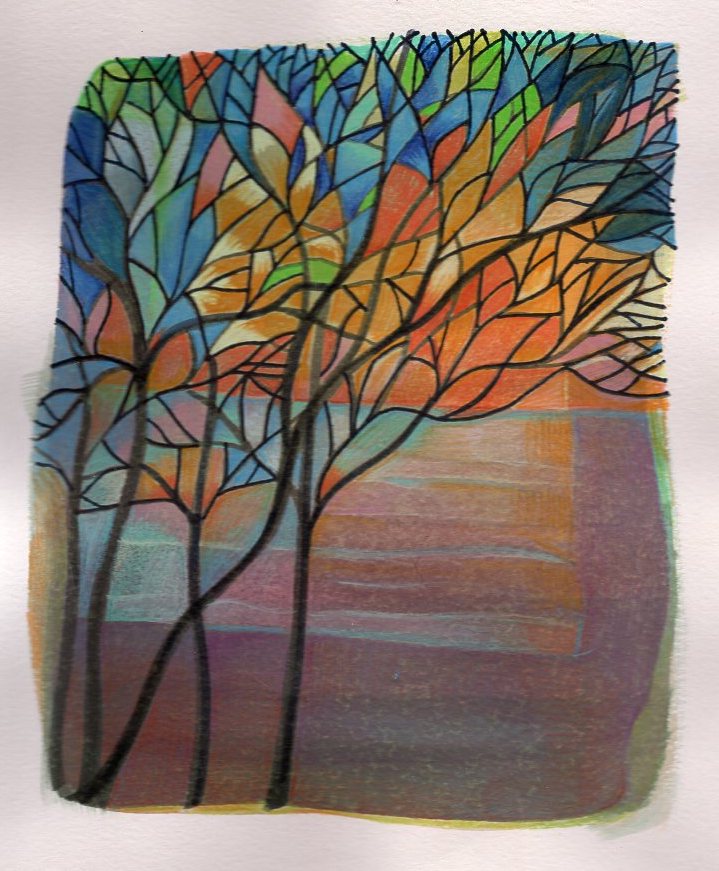 drawstuff's tweet photo. #sundaytrees #peace #AutumnMagic #nancycarlsonstudios https://t.co/C5woDa1BKE