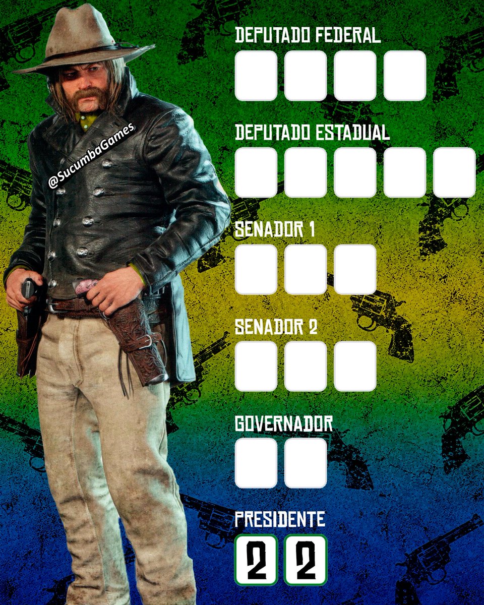 SucumbaGames's tweet photo. ELEIÇÕES 2026

É hoje a votação, não esqueça sua colinha pois são muitos números, nessa eleição votaremos em Deputado Federal, Deputado Estadual, 2 Senadores, Governador e Presidente. 

Essas pessoas vão cuidar do seu dinheiro, lembrem que não é só presidente que importa, um bom deputado ou senador importa muito mais para resolver um problema local na sua cidade.

Vote na paz, sem brigar com ninguém. Vote consciente.