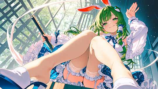 AIXPSW's tweet photo. 其实是可爱的小兔子哟~
东方Project #東方Project
东风谷早苗 #東風谷早苗
SFW #白丝 #白ストッキング #丝袜美腿 #絶対領域 https://t.co/ascLwCoi5x
