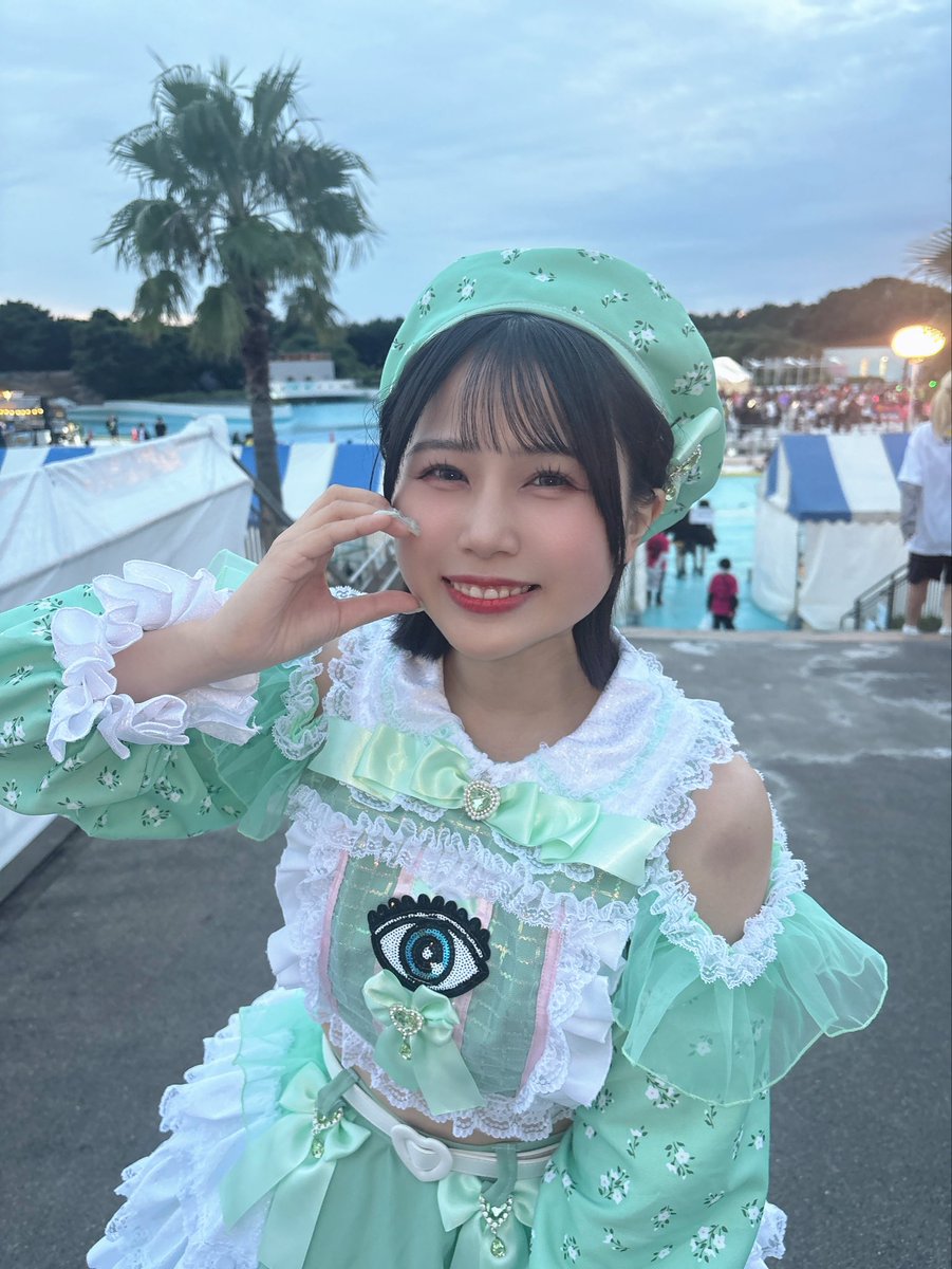 hinatanao93's tweet photo. クロフェス2026
ありがとうございました☺️

会いに来てくれてありがとう💓
水色サイリウムなおちゃんコールうれしかったです💎

今日は15分2本とっても楽しかった！
動員重要ライブ3日間ありがとうございました😭

広いステージでライブができてうれしかったです♪ https://t.co/iXTcC4nQSa
