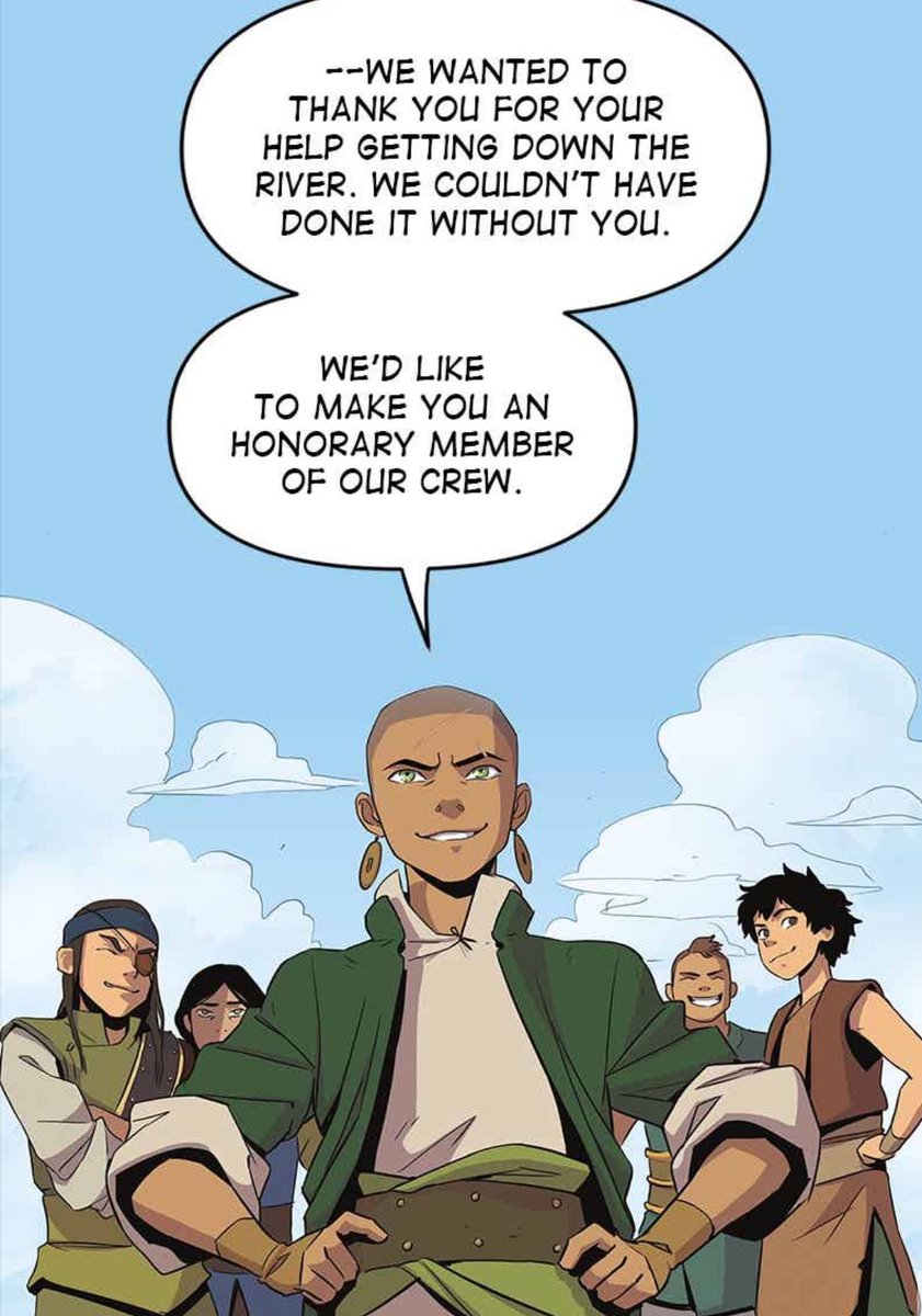 katara_loopies's tweet photo. Yes Sokka, you infact have the coolest most badass sister in the world 😌 https://t.co/8d4ukIu1wD