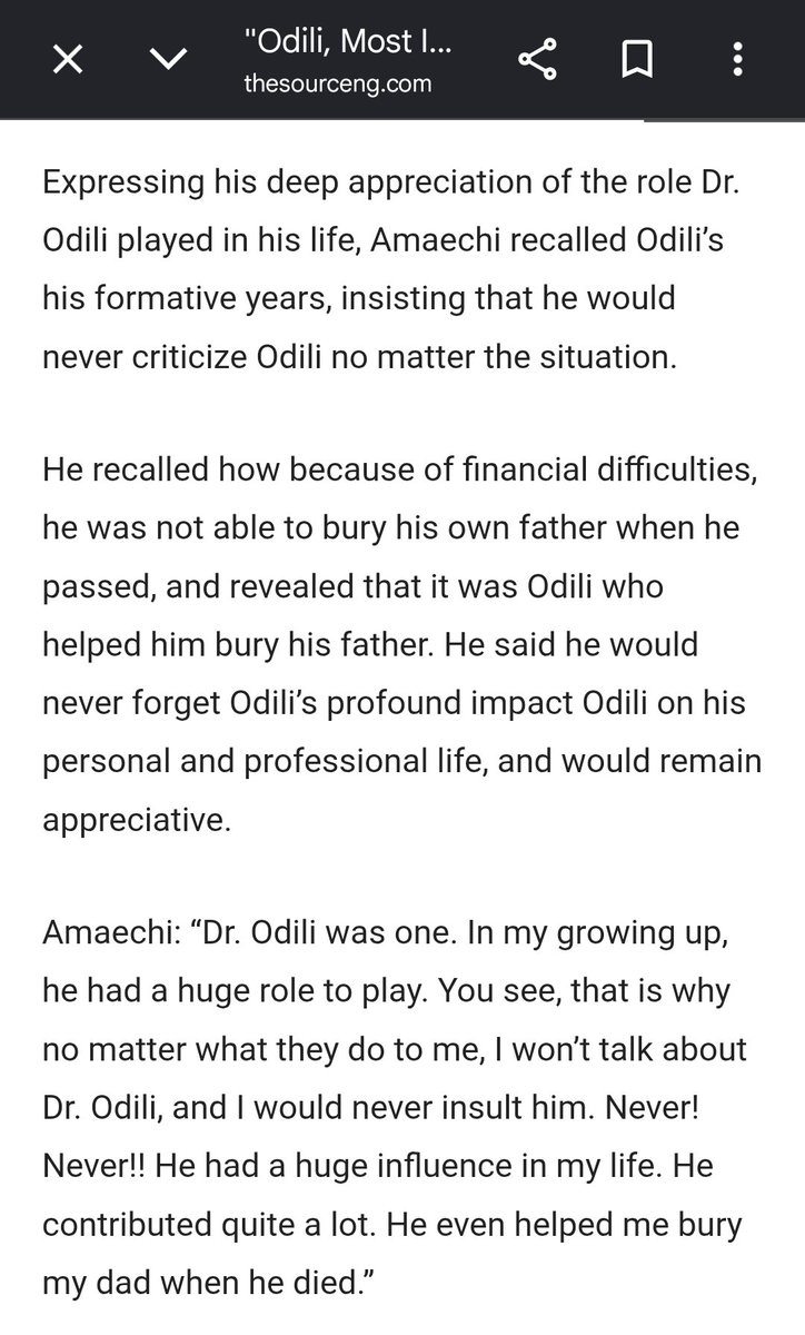 DeeOneAyekooto's tweet photo. Sometimes ago, Amaechi said when his father died, he didn't have money to bury his father and it was Odili that helped buried him to bury his dad.

Was Tinubu also responsible for this?

📸 ©️ The Source News, April 21, 2025 https://t.co/QQuf7vrWwJ