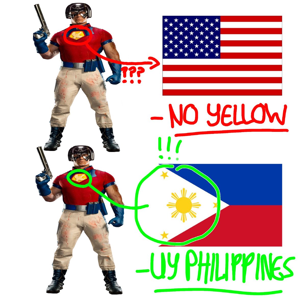 PSSMKR's tweet photo. Funny how Dave Bautista, a part Filipino almost played Peacemaker lol https://t.co/dD7TOKriY8