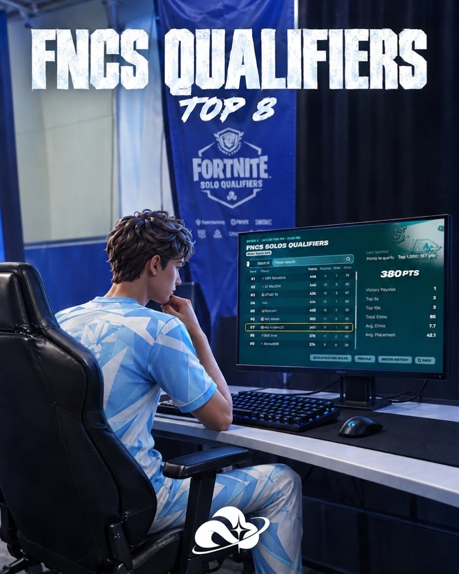SkyWrldESP's tweet photo. He battled the skies and came out victorious. ☁️⚔️

Congratulations to our player @xViperzz1_ for securing 8th place in the FNCS Solo Qualifiers.

The sky’s only the beginning. 🌩️ https://t.co/3rd1e4RDrv