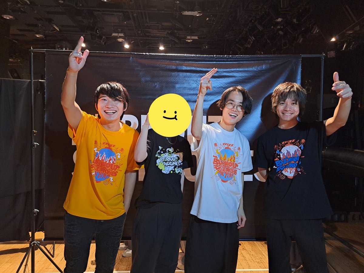 Rituxan_Hal's tweet photo. #バーンアウトのライブ
#BURNOUTSYNDROMES
今日のライブも最高でした！！！
武道館行きたいです！！！！ https://t.co/NEjUJ7FFnA