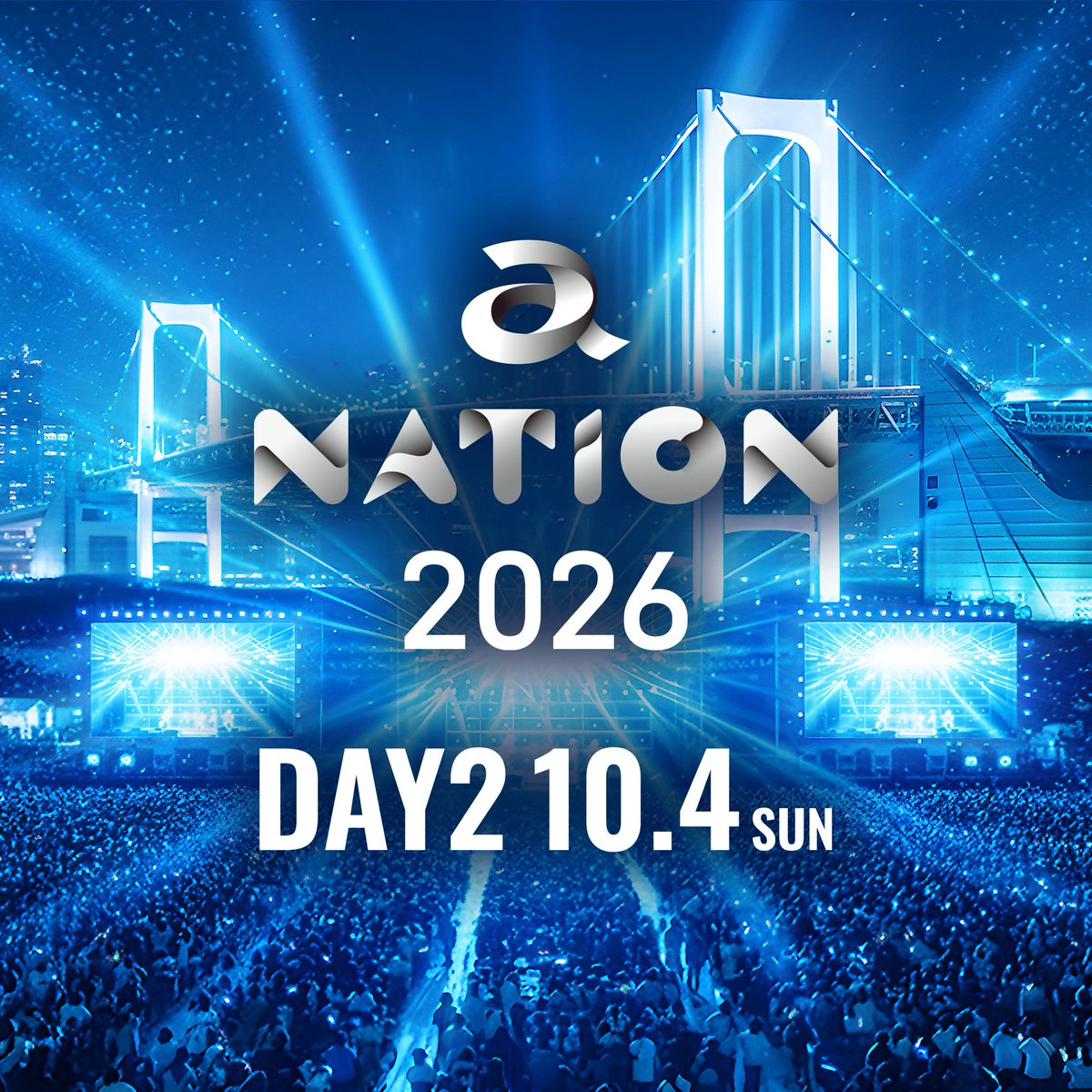 AvexMusic's tweet photo. 【#anation2026 プレイリスト更新🔥】
#DAY2 が終演！✨
#anation2026 のセットリスト #プレイリスト を公開 💥
あの熱気を再びサブスクで🎧👇

🔗DAY1＆DAY2 セットリストはこちら
https://t.co/6Z4rlgpaDM

#anation #a_nation #フェス #プレイリスト https://t.co/mnhvOIBBIS