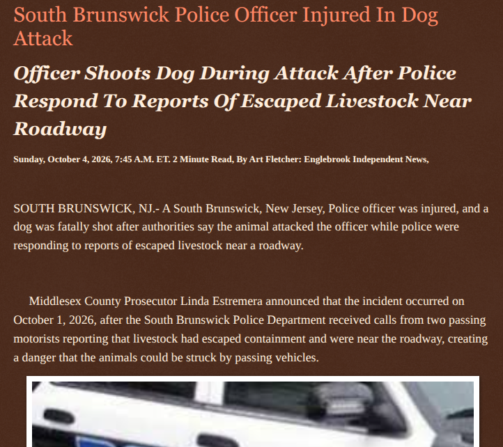 ArtFletcher9's tweet photo. South Brunswick Police Officer Injured In Dog Attack https://t.co/f2KYfxk4X6 via @Englebrooknews #NewJersey #MiddlesexCountyNJ #SouthBrunswickNJ #PoliceOfficer #Injured #DogAttack @HRG_Media @LodiNJNews @fordmb1 @SarahGeving1 @Shannon96574094 @DanCook26214426 @Daytobehappy @janninereid1 @gator4kb18 @TrumpWasRite2 @KathyKbrose @RobGerundo @JimBobW49
