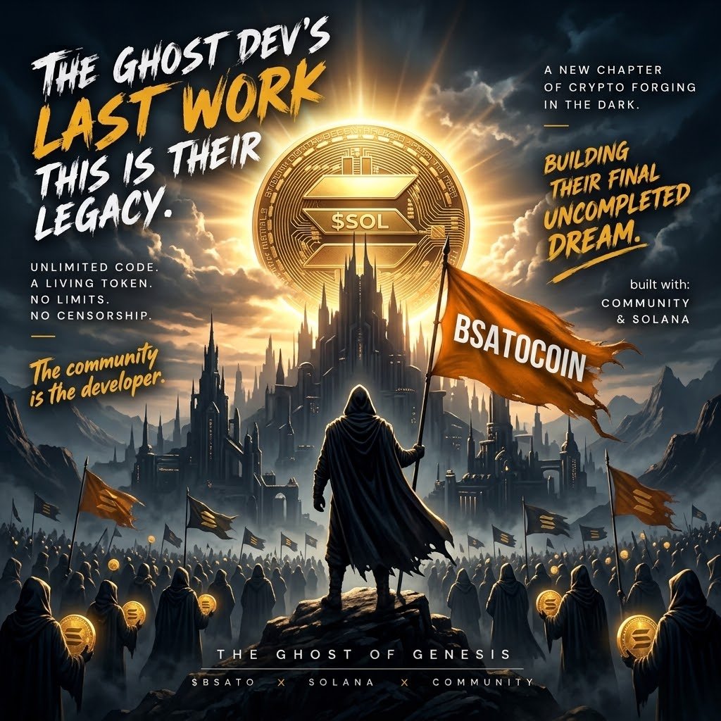 Bsatocoin's tweet photo. 👻 2009: A mystery was born.
₿ Bitcoin changed the world.

2026: The ghost awakens.

No face. No identity. Just a mystery waiting to be discovered.

👻 BSATOCOIN — THE GHOST OF GENESIS.

Inspired by the early days of Bitcoin.

The mystery begins. Are you ready?

#BSATOCOIN https://t.co/dvEDEG1KCr