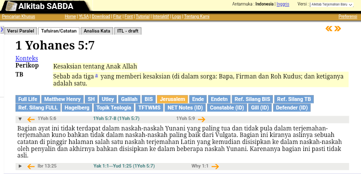 BluePrince7's tweet photo. @_Vic_Zhou_ @aesculapiusw @Forthegrass Semua Trinitas dalam Bible (Matius, Markus, Lukas &amp; Yohanes) adalah AYAT TAMBAHAN setelah Nicea. 4 Gospels tersebut TIDAK PERNAH MENULIS TRINITAS. https://t.co/GOznCsihlB