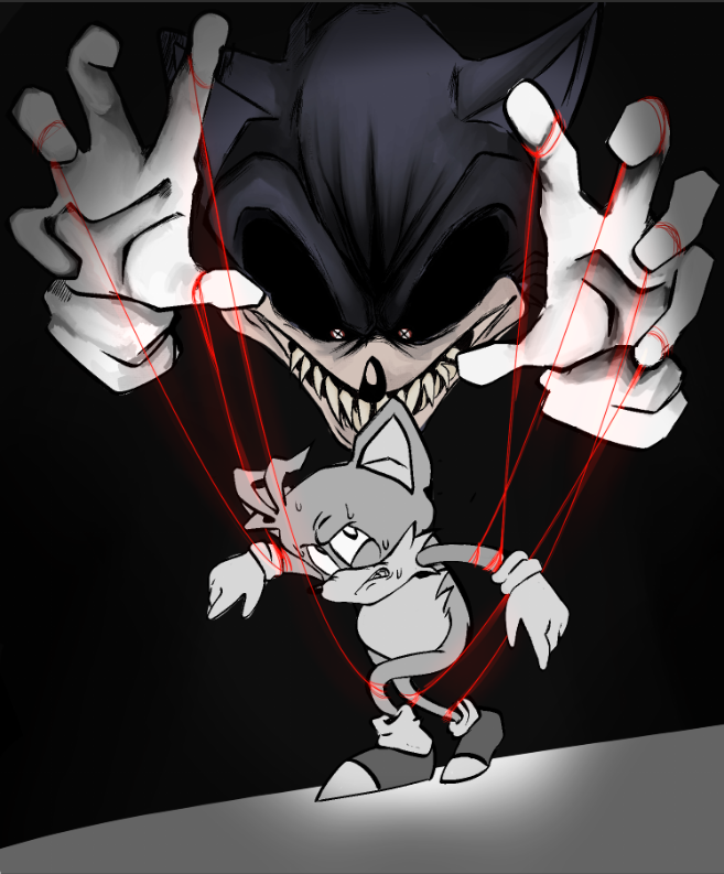 Rhythmgobbler17's tweet photo. day 4 of exetober... today is puppet strings! @VoidBxnny for the idea since i was blanking on ideas 🥹 https://t.co/UJ10vGOeRz