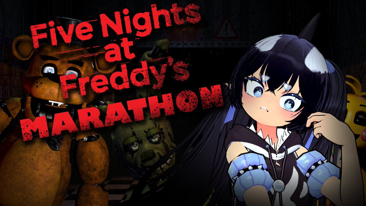 ShachikoKaihou's tweet photo. ㅤㅤㅤㅤㅤ🐻Five Nights At Freddys🐻
ㅤㅤㅤㅤㅤㅤㅤ   9AM CST/2 hours

I HATE NIGHT 5 I HATE NIGHT 5 I HATE NIGHT 5 WHY AM I STILL ON THIS WHY IS IT SO HARD

 Im tired of getting CLANKED, RELEASE ME PLEASE
😭😭 https://t.co/kKVPWe72VT