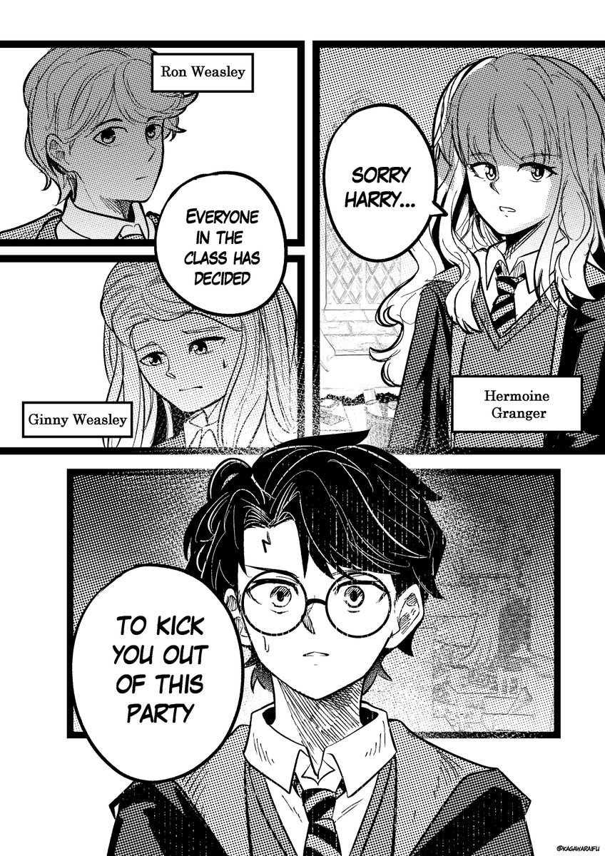 KagawaRaifu's tweet photo. Before Harry join slytherin https://t.co/h87VQHkWdl
